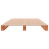vidaXL Pallet Bed without Mattress Wax Brown 90x200 cm Solid Wood Pine