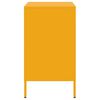 vidaXL Bedside Cabinets 2 pcs Mustard Yellow 36x39x68 cm Steel