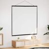 vidaXL Projection Screen Wall-Hanging 81 Inch 1:1