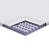 vidaXL Mattress Topper White 140 x 200 x 6 cm Jaquard Fabric
