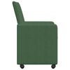 vidaXL Dining Chairs 2 pcs Grey green 57 x 66 x 94 cm Corduroy fabric