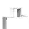 vidaXL Wall Shelf White 104.5x10x43 cm Engineered Wood