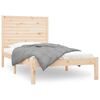 vidaXL Bed Frame without Mattress 100x200 cm Solid Wood