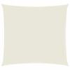 vidaXL Sunshade Sail Oxford Fabric Square 3x3 m Cream