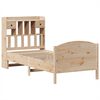 vidaXL Bookcase Bed without Mattress 100x200cm Solid Wood Pine