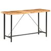 vidaXL Bar Table 180x70x107 cm Solid Acacia Wood