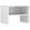 vidaXL Bedside Cabinets 2 pcs High Gloss White 40x30x30 cm Engineered Wood