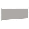 vidaXL Retractable Side Awning 160 x 514 cm Grey