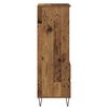 vidaXL Highboard with Drawer Old Wood 40 x 36 x 110 cm Engineered Wood