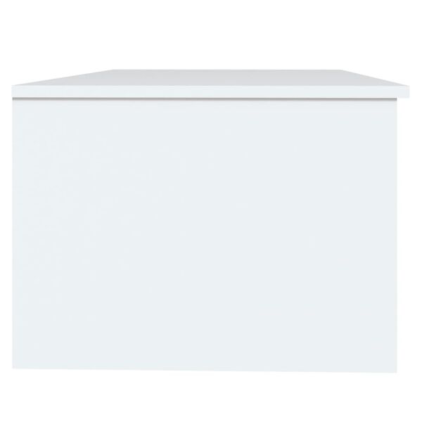 vidaXL Coffee Table White 102x50x36 cm Engineered Wood