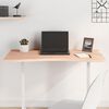 vidaXL Desk Top 100x(45-50)x2.5 cm Solid Wood Beech