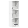 vidaXL Book Cabinet/TV Cabinet White 36x30x114 cm Engineered Wood