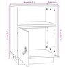 vidaXL Bedside Cabinet 40x34x55 cm Solid Wood Pine
