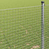 vidaXL Welded Wire Fence Silver 0.8 x 25 m Steel