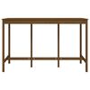 vidaXL Bar Table Honey Brown 180x80x110 cm Solid Wood Pine