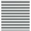 vidaXL Zebra Blind Dark Grey 150x150 cm Fabric Width 145.9 cm Polyester
