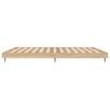 vidaXL Bed Frame without Mattress Sonoma Oak 180x200 cm Super King Engineered Wood