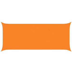 vidaXL Sun Shade Sail Orange 6 x 2.5 m 100% Polyester Oxford
