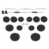 vidaXL Barbell and Dumbbell with Plates 60 kg