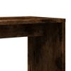 vidaXL Side Table Smoked Oak 50x30x50 cm Engineered Wood