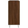 vidaXL Record Cabinet Brown Oak 84.5x38x89 cm Engineered Wood
