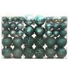 vidaXL Christmas Baubles 100 pcs Green 3 / 4 / 6 cm
