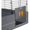 Ferplast Rabbit Cage Multipla Maxi 142.5x72x50 cm Black