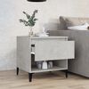 vidaXL Side Table Concrete Grey 50x46x50 cm Engineered Wood