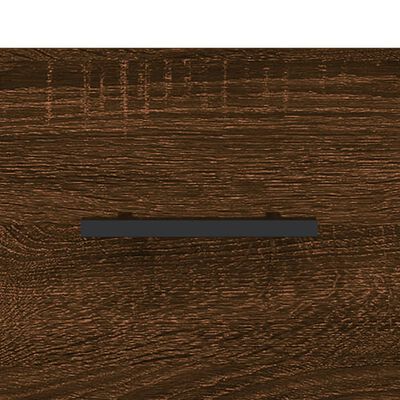 vidaXL TV Cabinet Brown Oak 102x36x50 cm Engineered Wood