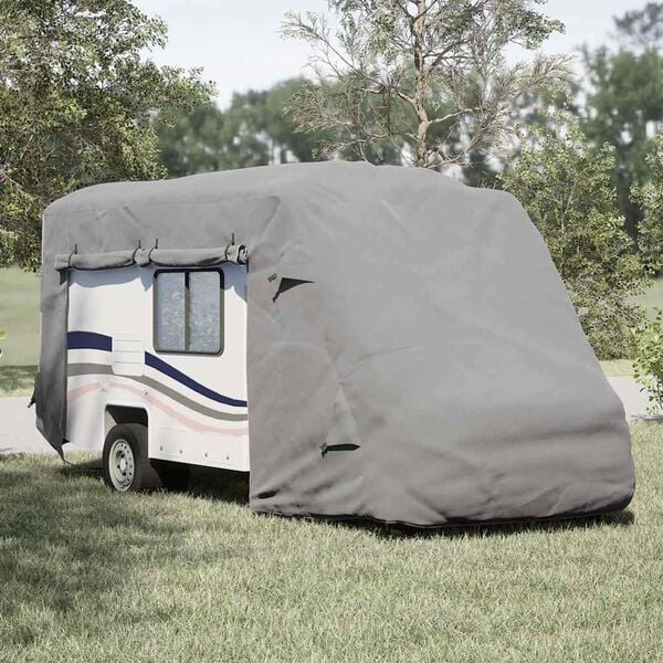 vidaXL Motorhome Covers Grey 570x235x275 cm Non-woven Fabric