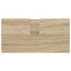 vidaXL Bathroom Furniture Set Manual 4 pcs Sonoma Oak Engineered Wood