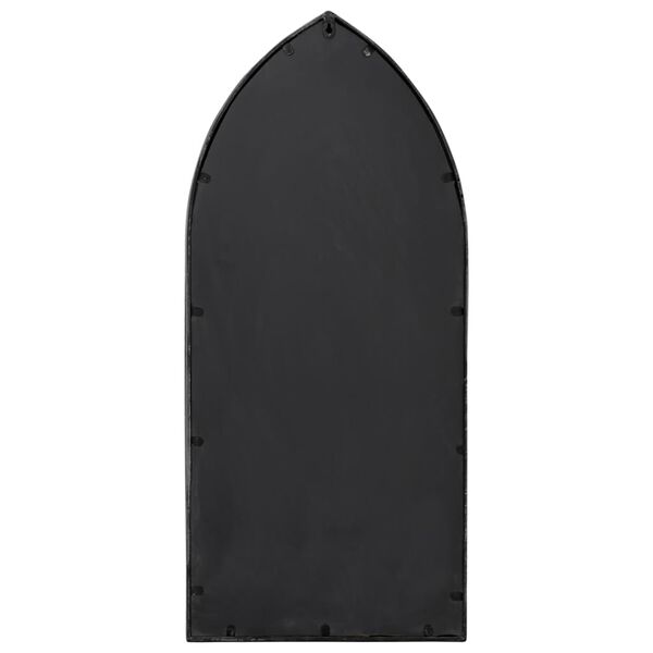 vidaXL Mirror Black 100x45 cm Iron for Indoor Use