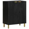 vidaXL 3 Piece Sideboards Black Engineered Wood