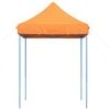 vidaXL Foldable Party Tent Pop-Up Orange 200x200x306 cm