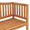 vidaXL Garden Bench 150 cm Solid Teak Wood