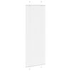 vidaXL Pleated Blind White 75x200 cm Fabric Width 74.4 cm Polyester