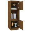 vidaXL Highboard Honey Brown 38x35x117 cm Solid Wood Pine