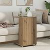 vidaXL Side Table Artisan Oak 40 x 35 x 60 cm Engineered Wood