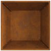 vidaXL Fire Pit Brown 60 x 60 x 30 cm Steel