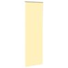 vidaXL Roller Blind Blackout Yellow 85x230 cm Fabric Width 80.7 cm Polyester