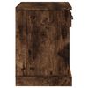 vidaXL Bedside Cabinets 2 pcs Smoked Oak 43x36x50 cm