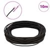 vidaXL Leather Cord Dark Brown &Oslash;2 mm x 10 m Leather