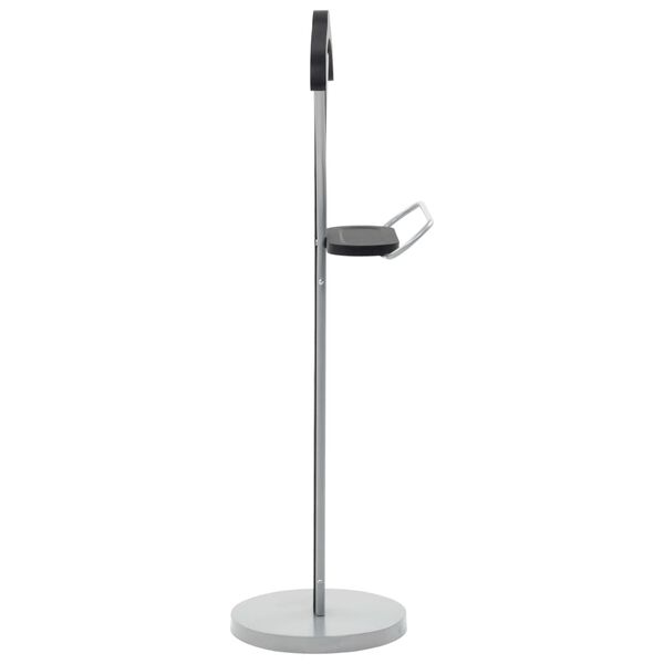 vidaXL Suit Stand 45x35x107 cm Black and Grey