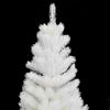 vidaXL Artificial Pre-lit Christmas Tree with Ball Set White 90 cm