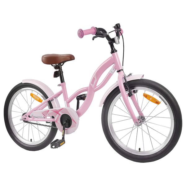 vidaXL Kids Bike 20'' for 6-11 Years Old Light Pink