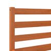 vidaXL Bed Frame without Mattress Wax Brown 180x200 cm Super King Solid Wood Pine