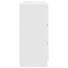 vidaXL Sideboard White 100x35x76 cm Engineered Wood