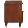 vidaXL Bedside Cabinet Brown 40 x 33 x 46 cm Solid Acacia wood