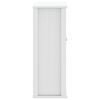 vidaXL Bathroom Wall Cabinet BERG White 69.5x27x71.5 cm Solid Wood
