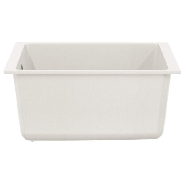 vidaXL Sink White 370 x 460 mm 80% Quartz and 20% Resin